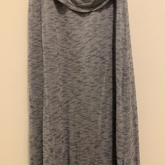 Kensie Dresses Kensie Pieces Black White Striped Maxi Dress Poshmark